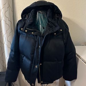 Ralph Lauren (Black Label) Duck Down Puffer Coat Navy Blue 3X